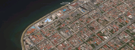 Vista aérea de La Habana, Cuba