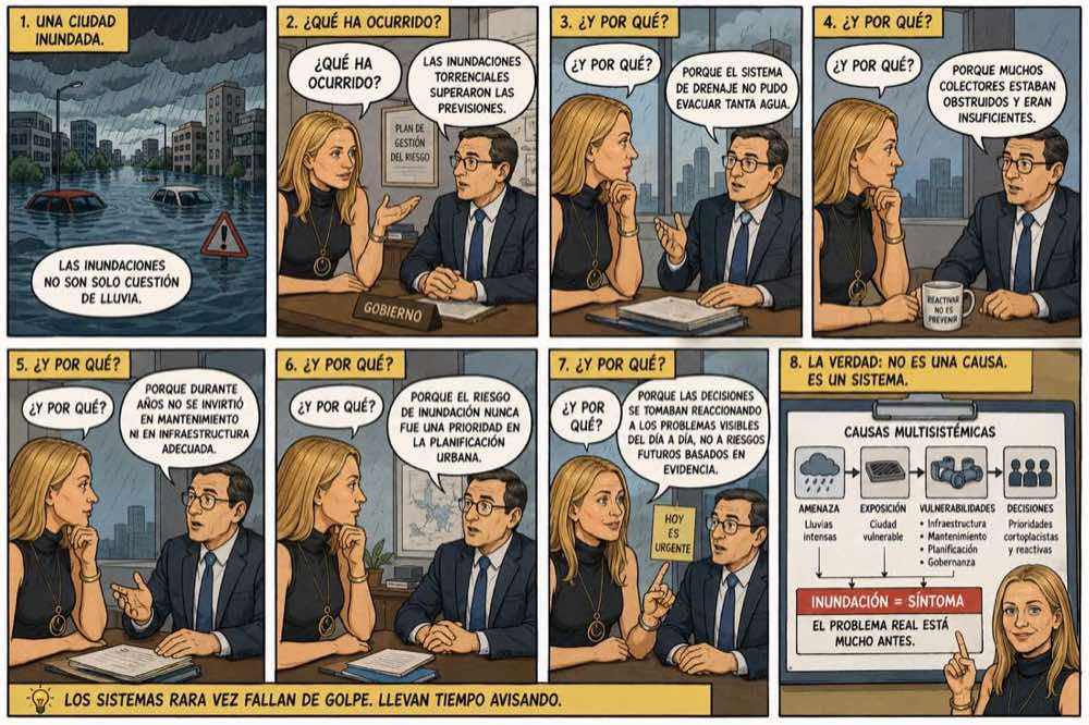 El problema que vemos casi nunca es todo el problema